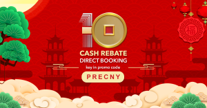 Once again BOOK DIRECT with us to enjoy Pre-Chinese New Year CASH REBATE promotion. 